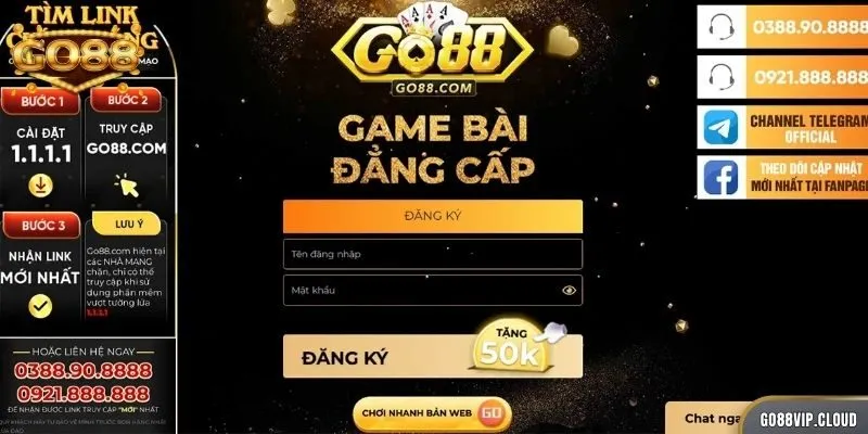 Go88 là một trong những nhà cái uy tín, chất lượng