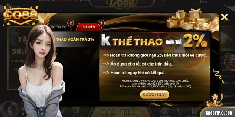 Khuyến mãi Go88 siêu hot được người chơi săn đón